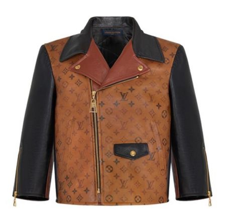Louis Vuitton Tattoo Monogram Lederjacke ungetragen 1A82K2