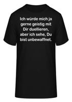 T-Shirt Ich würde mich ja gerne geistig