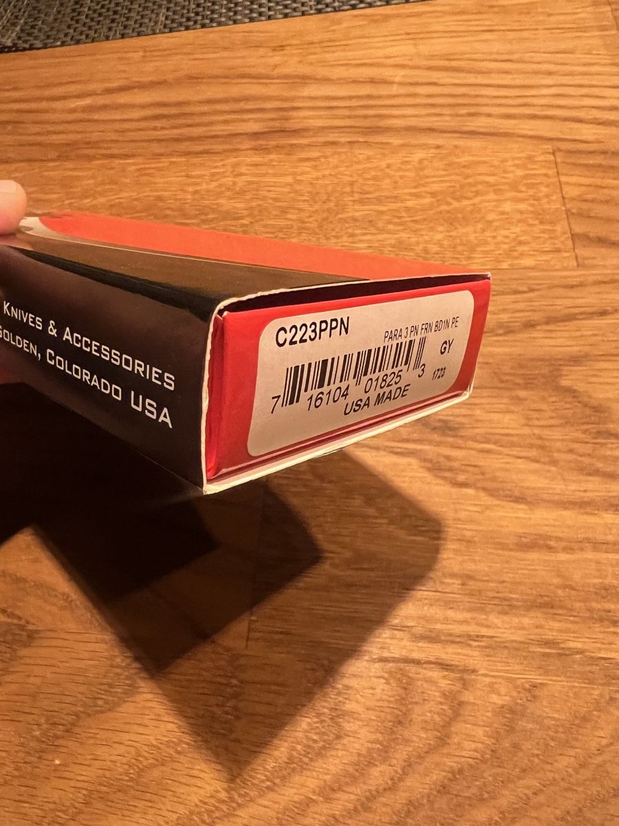 Spyderco Coltelli tascabile: Spyderco paramilitary 3 Lightweight – Nuovo e nell'imballaggio originale da Bülach venduto da cro_9gw5 2