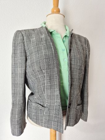 JACKE BLAZER M 38 ROSMARIE AMACHER HAUTE COUTURE ZÜRICH TOP