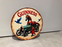 GUINNESS  METALL Blechtafel für Dekoration NEU! 2 Stück!