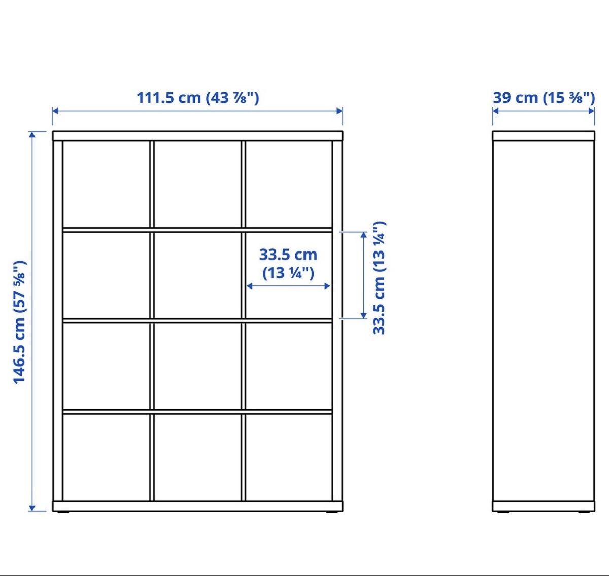 Scaffali: Ikea Kallax Regal – Usato da Zürich venduto da elluisa_h 1