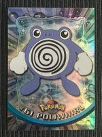 Pokemon Poliwhirl Holo Rainbow Topps Series 1 1999 Vintage