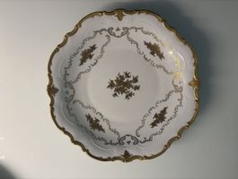 Rosenthal Porzellan Teller, Golddekor, Top Zustand!