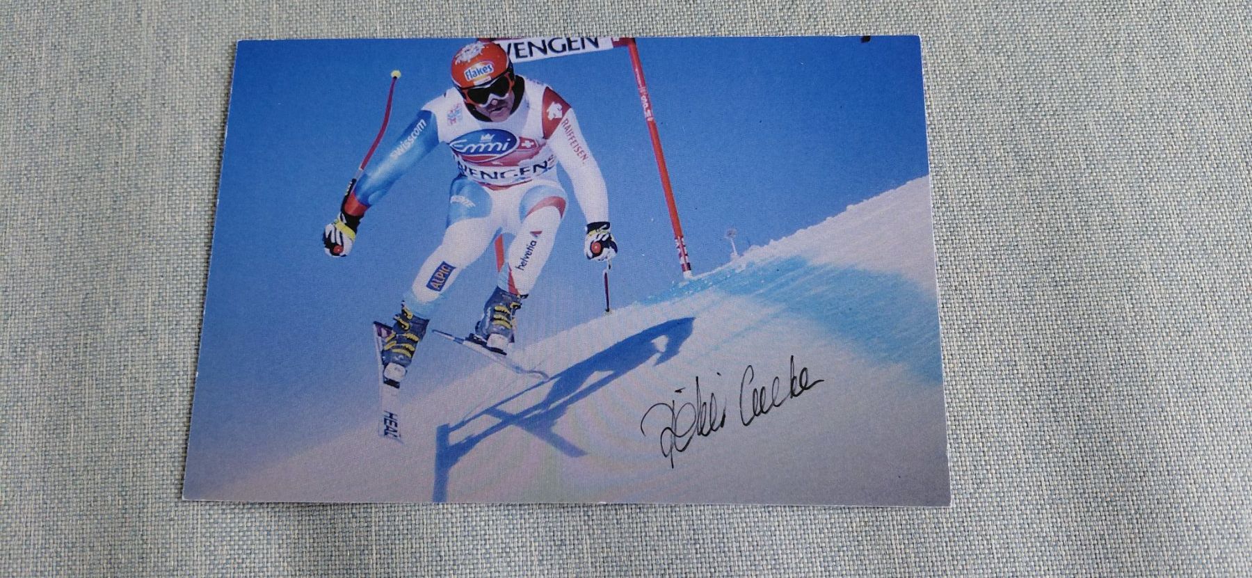 Autogramme: Autogrammkarte Didier Cuche – Gebraucht aus Schmerikon von Olympia04