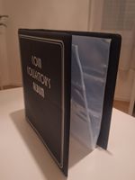 Classeur billets de banque noir pochettes transpar...