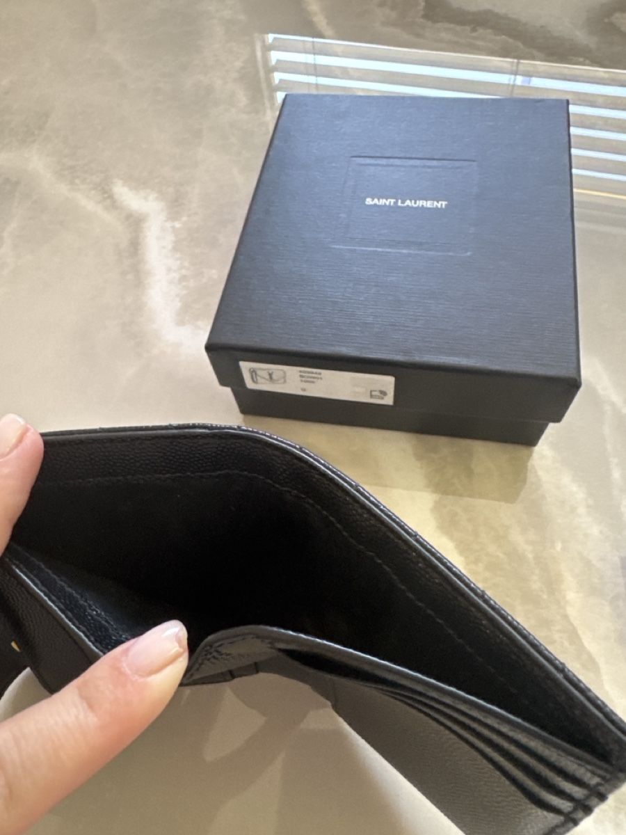 Saint Laurent Brieftaschen: Saint Laurent Portemonnaie schwarz – Gebraucht aus Eglisau von nil_wls5 3