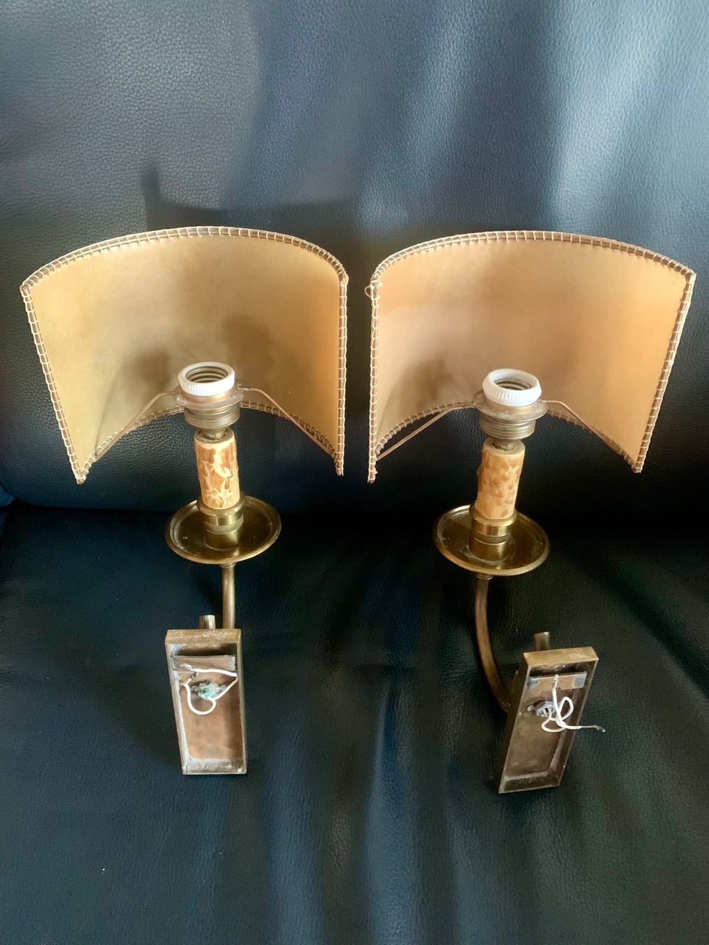 Lampade: Paire d'applique anciennes – Usato da Haute-Nendaz venduto da photoksar 1