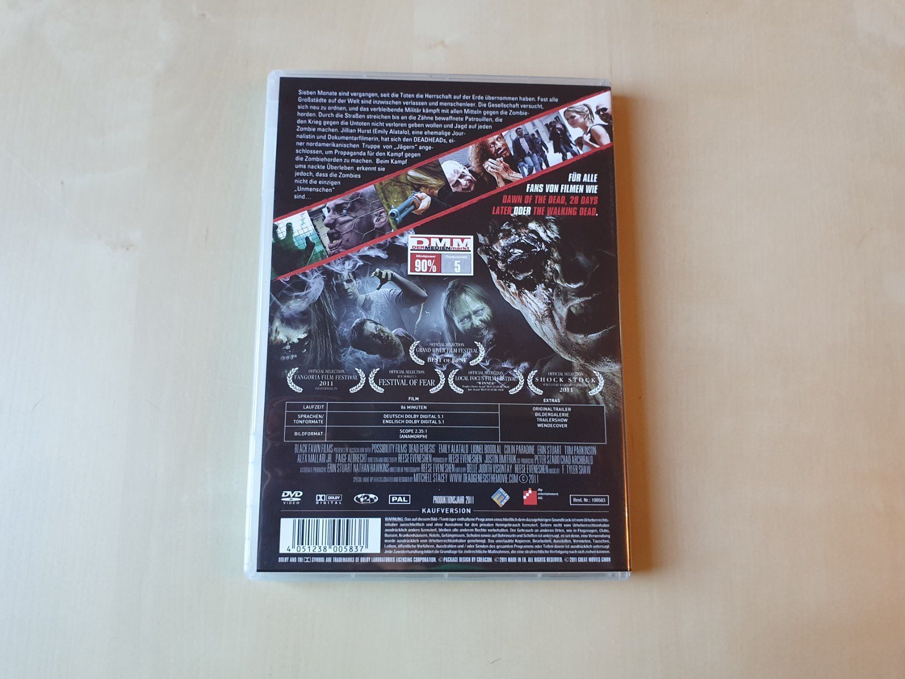Tous les DVDs: Dead Genesis – D'occasion à Stansstad par collectorsshop 1