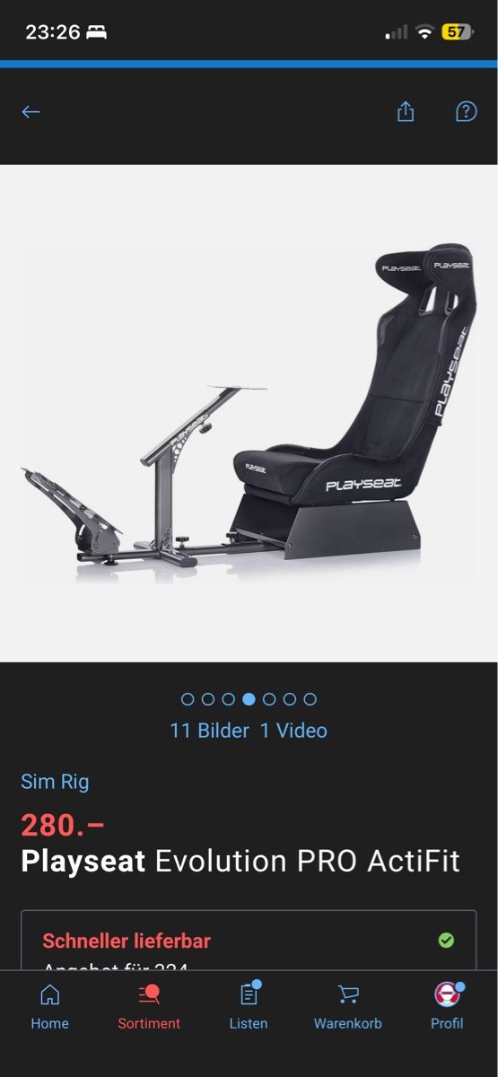 Logitech Controller: Sim racing setup; G923 + Playseat +  Shifter – Usato da Basel venduto da Leny2002 7