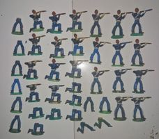 Spielfiguren Cowboy 