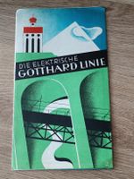 Litho Prospekt Die Elektrische Gotthard Linie - Ausgabe 1933