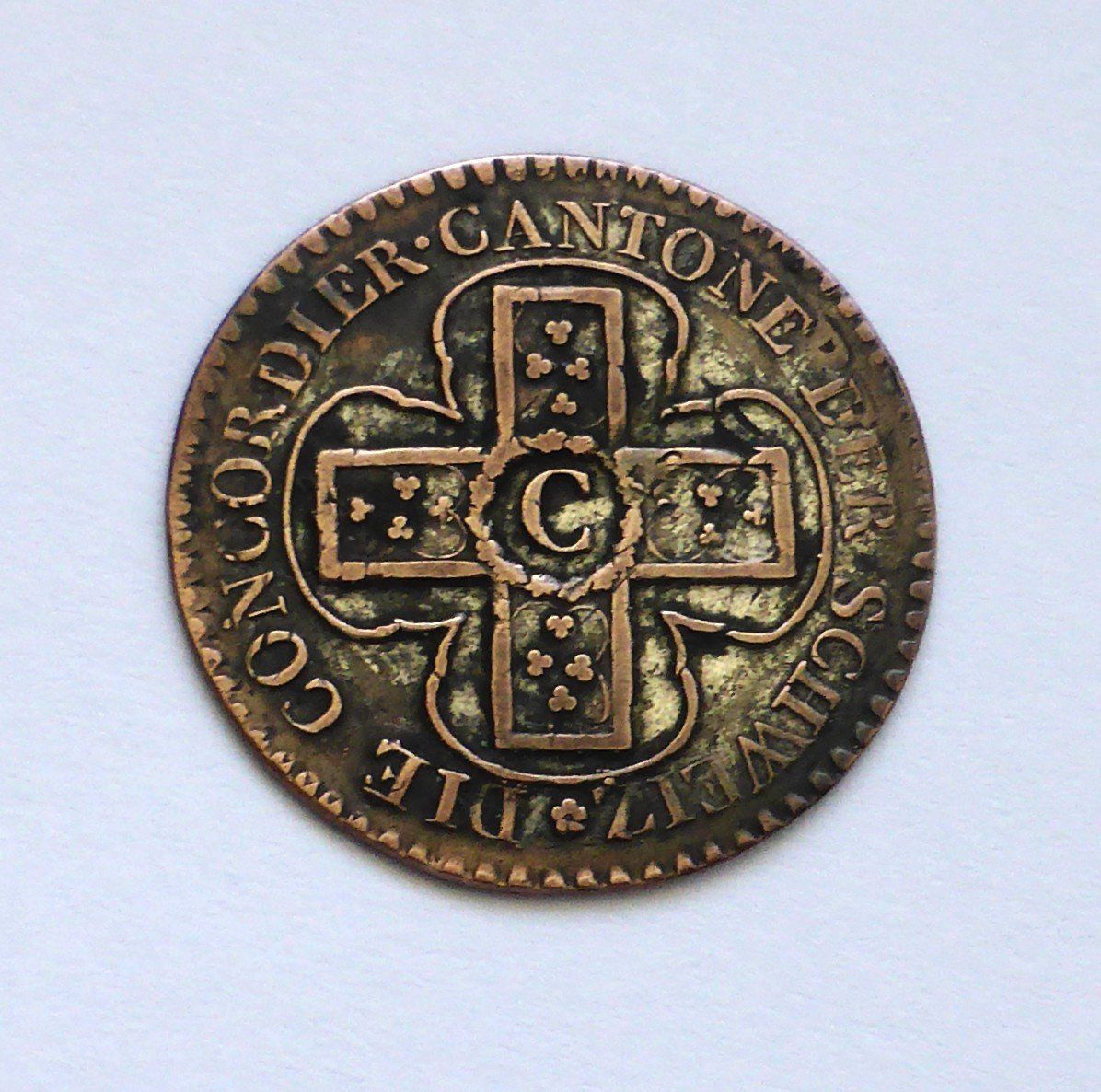 Tutti le monete: BERN, 1 Batzen 1826 - Cantone Bern – Usato da Buochs venduto da ema-coins 1