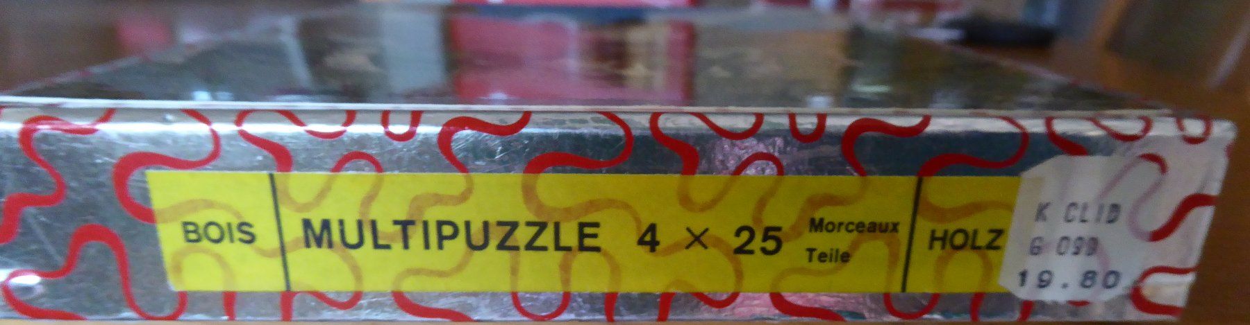 Penelope Puzzle: Penelope Holzpuzzle  Multipuzzle Tiere – Usato da Gossau SG venduto da tenerife11 3