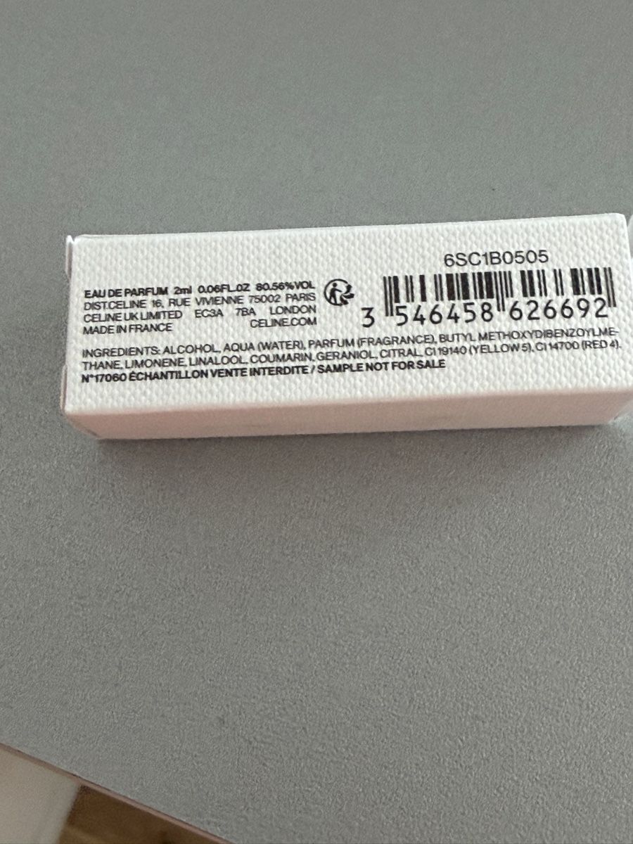 Celine Profumi & Eau de Toilette: Celine Dans Paris Eau de Parfum Probe 2ml neu – Nuovo (secondo la descrizione) da Sursee venduto da nri_sbv9 2