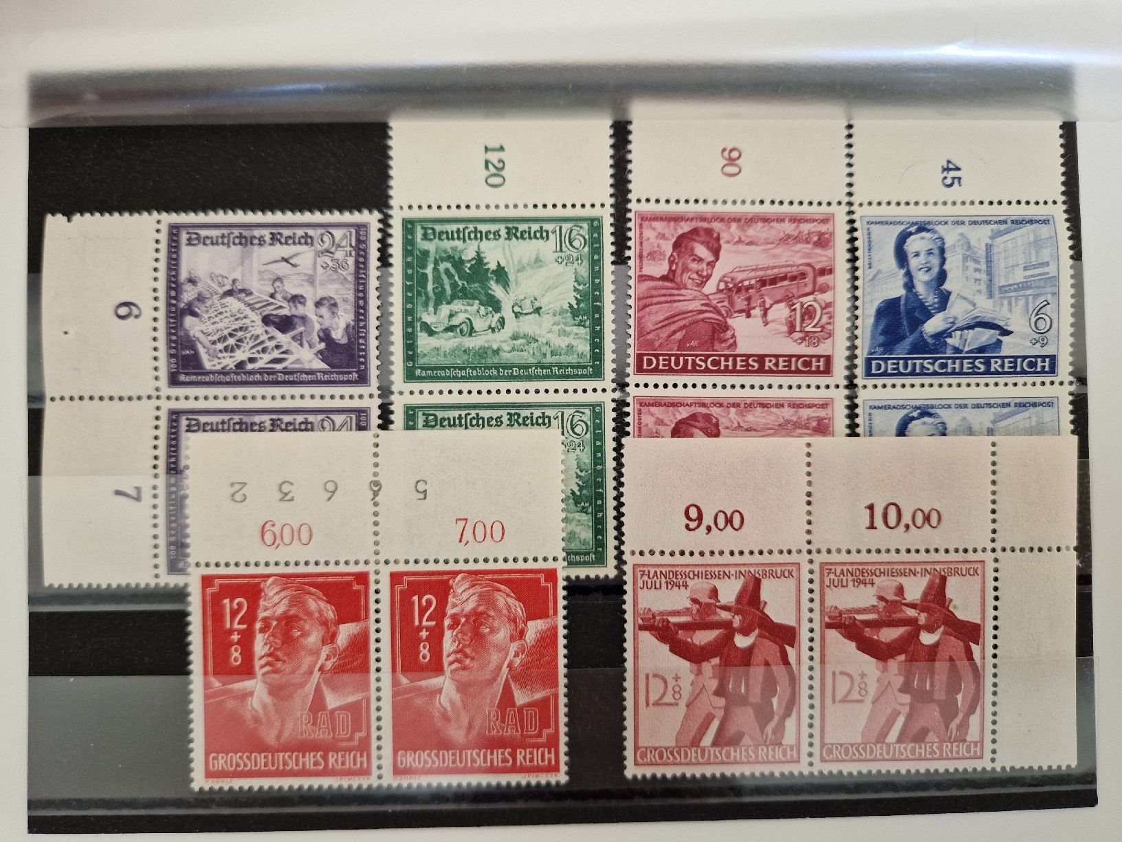Tutti i francobolli: Deutsches Reich Briefmarken – Nuovo (secondo la descrizione) da St. Gallen venduto da Enrico_SG