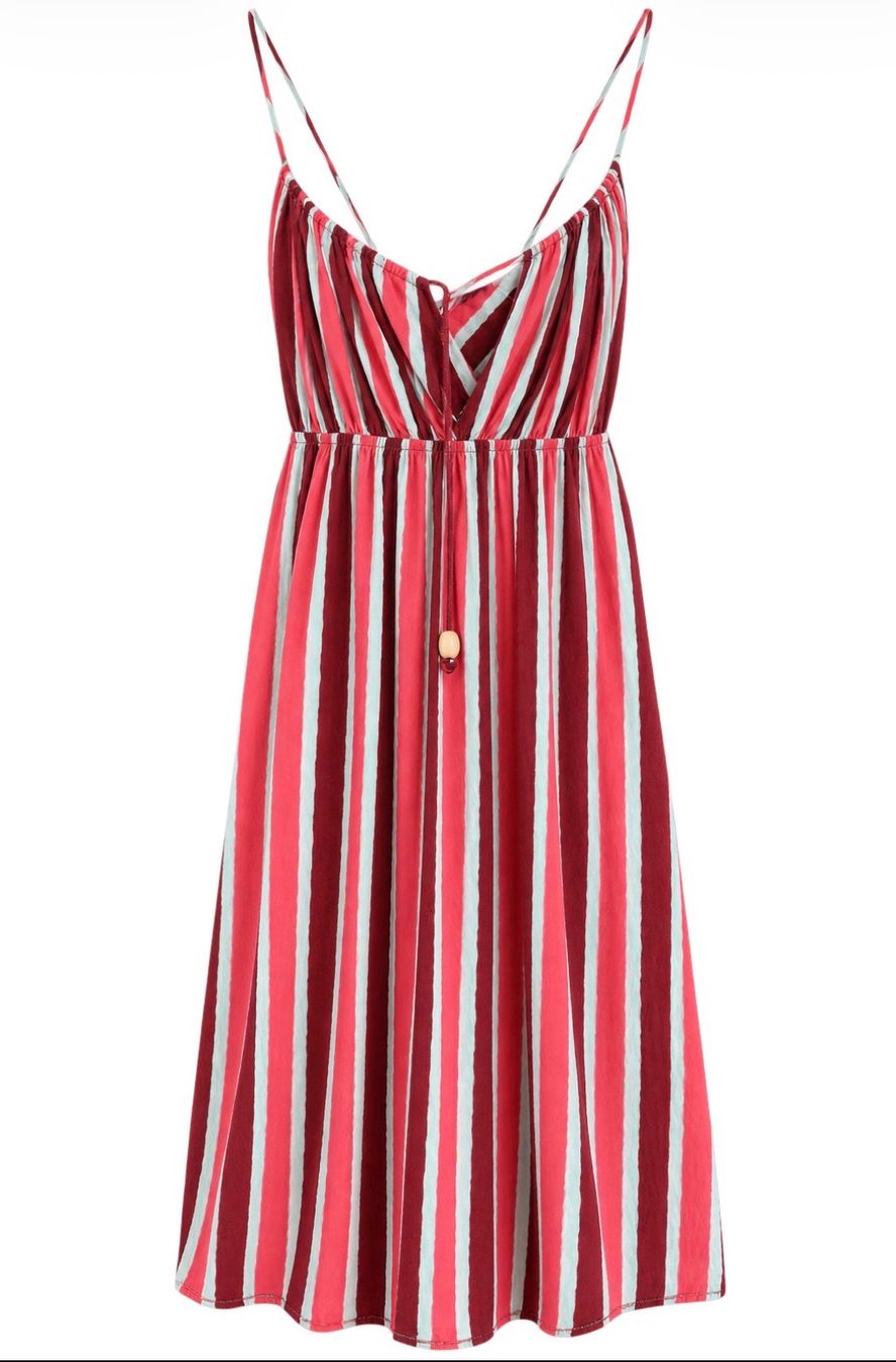 Vestiti: GESTREIFTES STRANDKLEID, 100% Viscose – Usato da Honau venduto da olya_i
