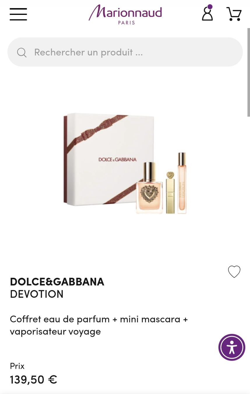 Make-up: D&G Geschenkset 3-teilig Parfum+Mascara DEVOTION – Nuovo e nell'imballaggio originale da Wettingen venduto da wettingen23 1