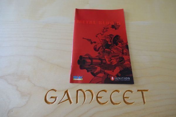 Schilder: Metal Slug 5 – Gebraucht aus Steinach von Gamecet 4