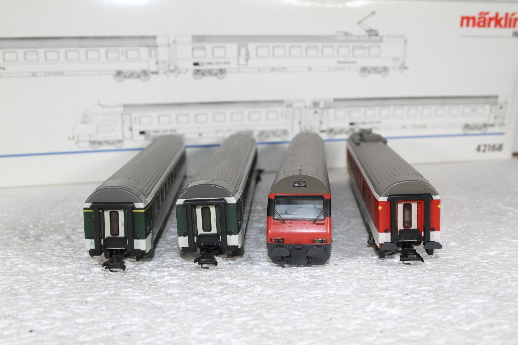 Märklin Trains électriques: Märklin 42168 SBB Pendelzug Set – D'occasion à Triesen par gleis8 4
