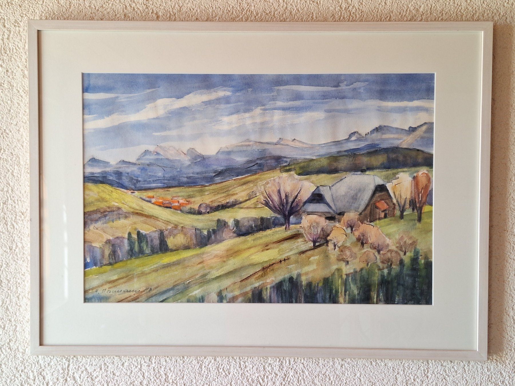 Foto & Immagini: Schönes Wandbild Mosimann 1988 – Usato da Rümligen venduto da Werner11121965