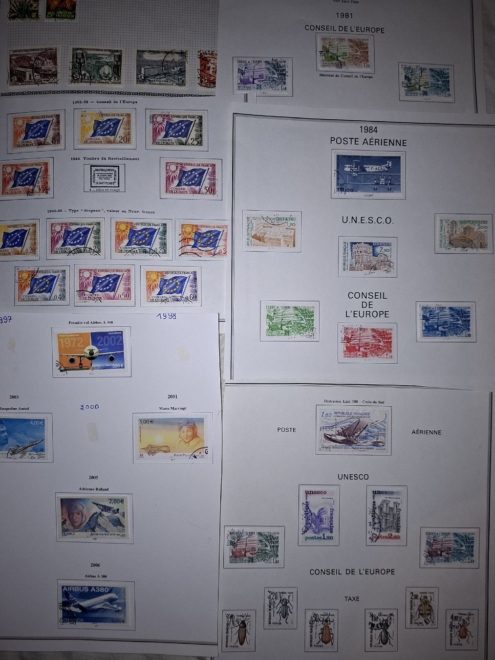 Tutti i francobolli: Lot Frankreich – Usato da Balgach venduto da SIMEON27 1