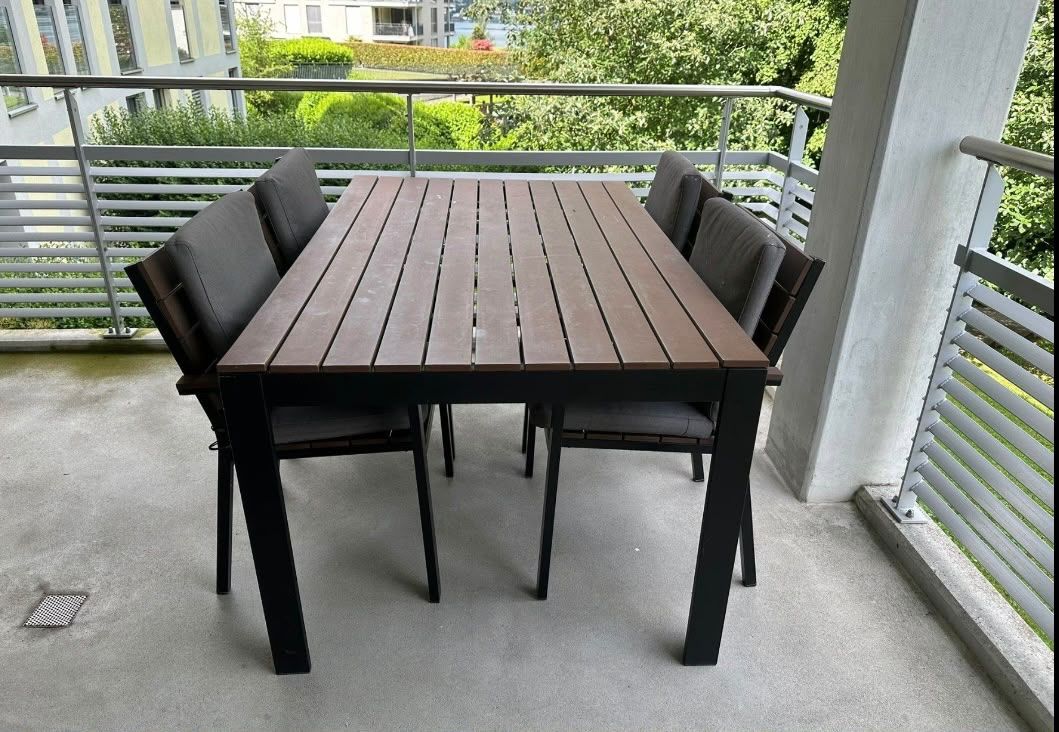 Ikea Tavoli: Gartenmöbel-Set Tisch mit 6 Stühlen  – Usato da Wädenswil venduto da bot_w85m 2
