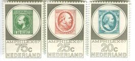 Briefmarken "Briefmarkenausstellung". Niederlande
