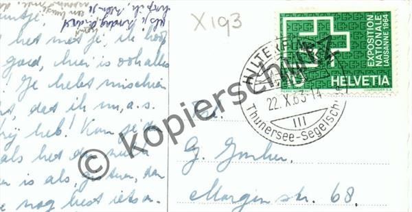 Cartes postales: THUN Partie am Aareufer – D'occasion à Jona par philajona 1