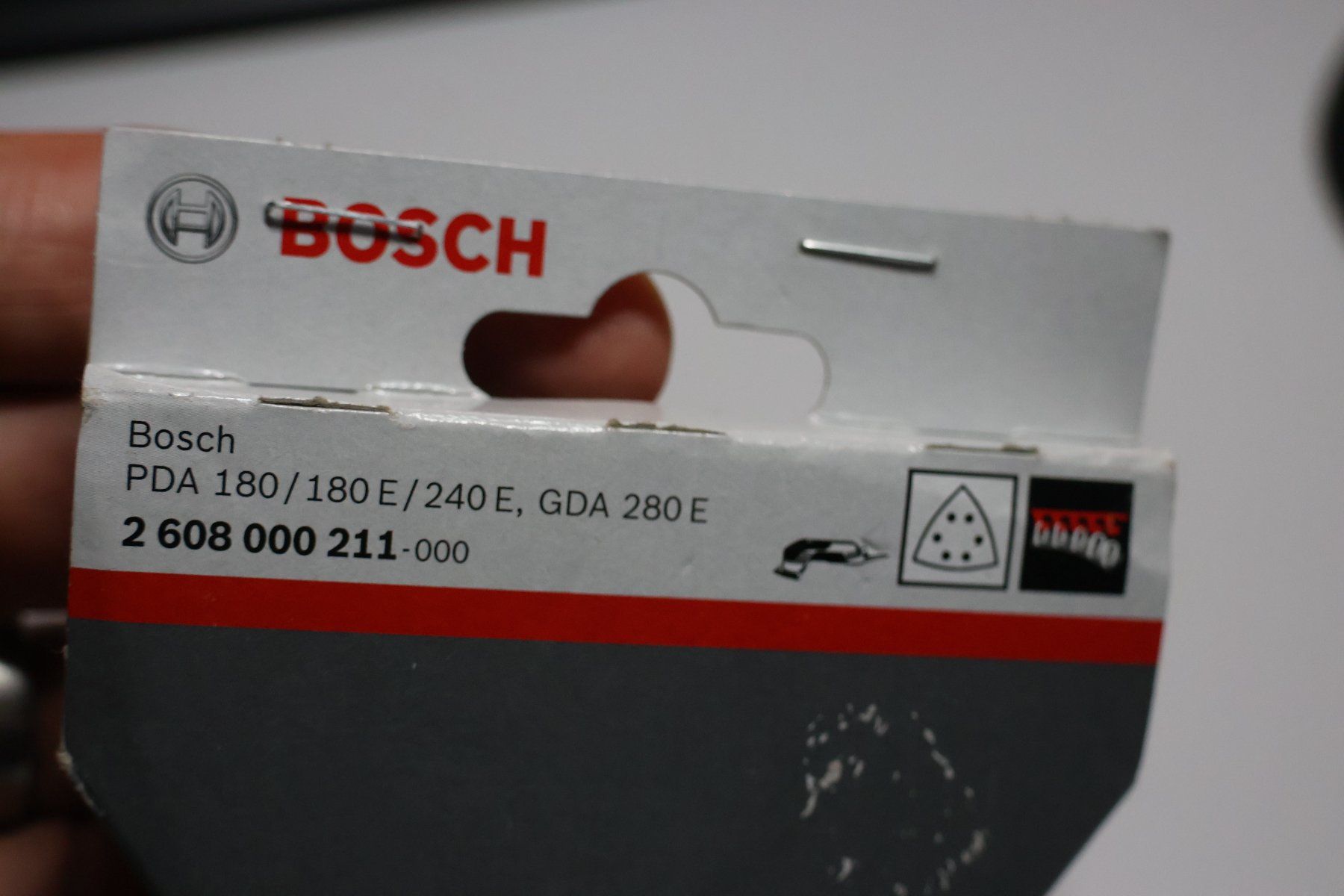 Bosch Smerigliatrici & Lucidatrici: Bosch Schleifplatte PDA 180 / 240 – Nuovo e nell'imballaggio originale da Effretikon venduto da Freedom2025 7