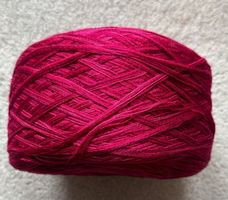 Ultra-Weiches Kaschmirgarn, 300 g, roter Farbverlauf