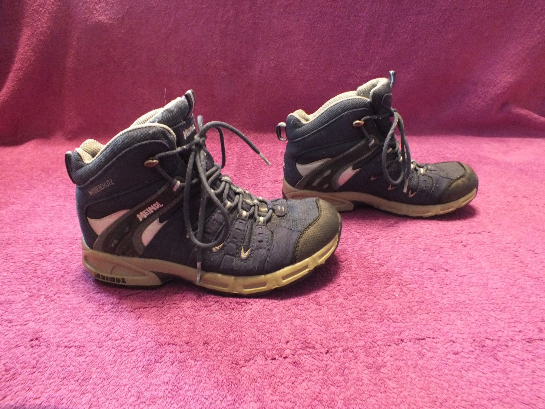 Meindl Scarpe per ragazzi: Meindl Snap Junior MID Wanderschuh / Schuhe in Gr. 34 – Usato da Müllheim Dorf venduto da Seeeule01 4