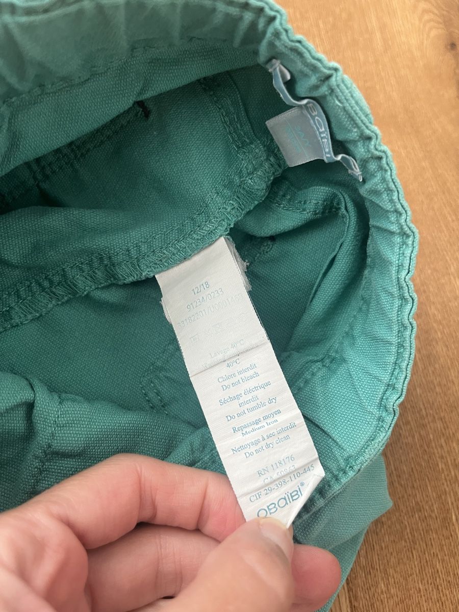 Okaidi Pantaloni: Obaïbi Bermuda Shorts, Gr. 98 – Usato da Interlaken venduto da fbnscl 3