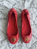 Tory Burch Ballerinas Rot Groesse 38/US 8