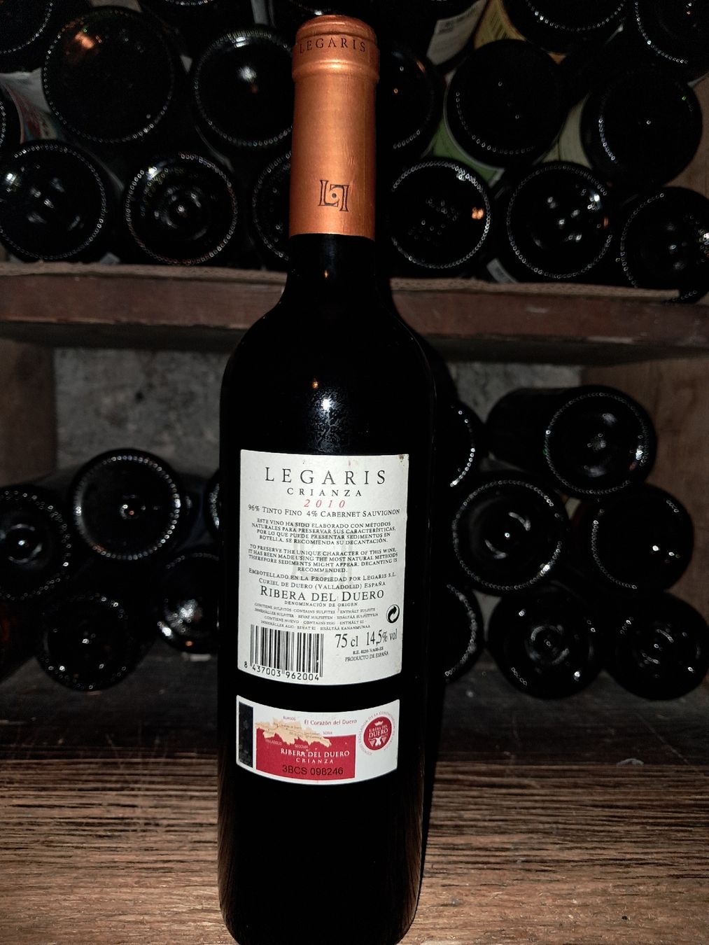 Wein: Legaris Crianza Ribera del Duero 2010 – Neu und originalverpackt aus Le locle von juliensaran 2