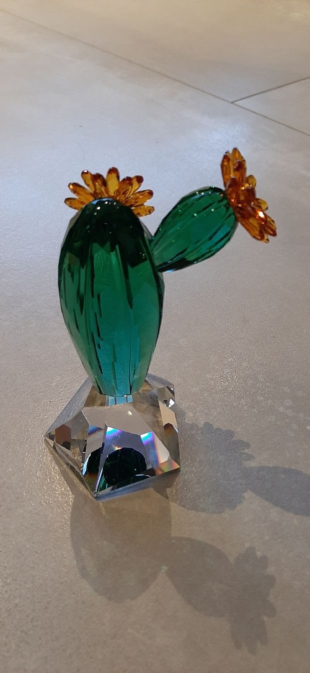 Swarovski Tutte le decorazioni: Swarovski Golden Yellow Cactus – Nuovo e nell'imballaggio originale da Zuzwil SG venduto da alfaromeo159ti 3