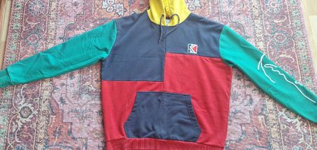 Hoodie mehrfarbig Grösse L