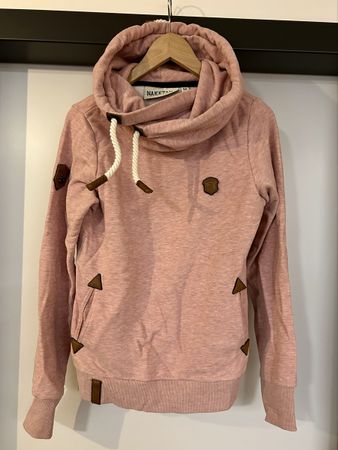 NAKETANO Damen Hoodie, rosa, Gr. M
