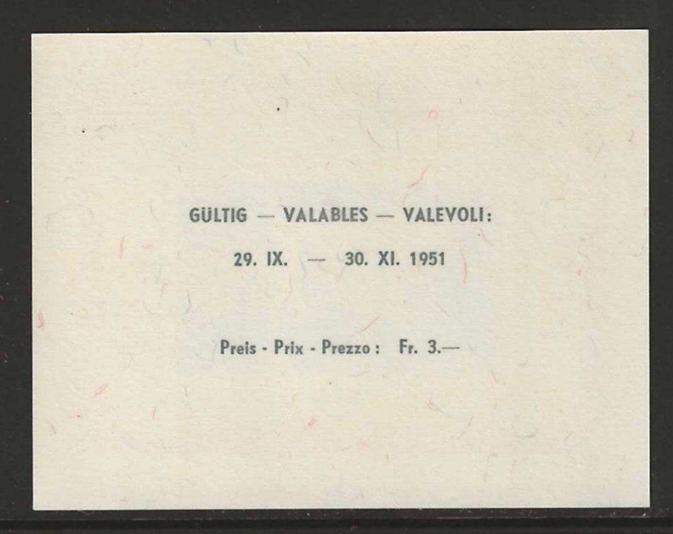 Tutti i francobolli: 1951 : Lunaba Block, postfrisch ** – Nuovo (secondo la descrizione) da Gümligen venduto da Geniusbuy 1