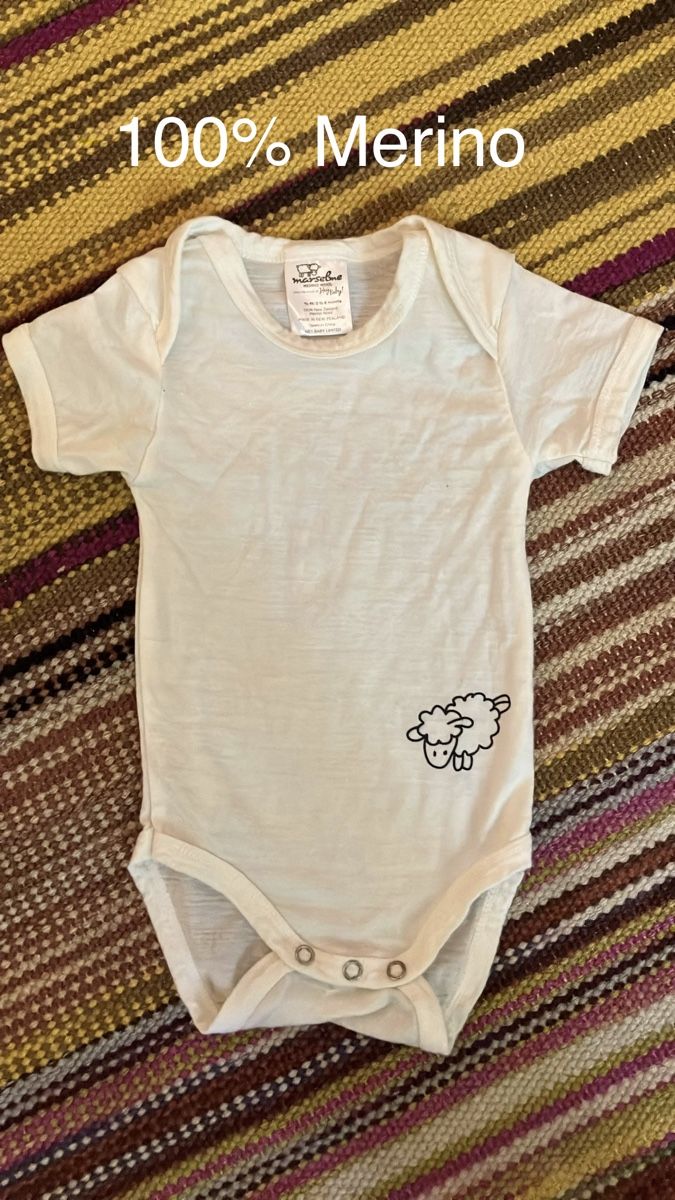 Biancheria intima: Body 0-6 Monate 100% Merino – Usato da Zürich venduto da juliearlt