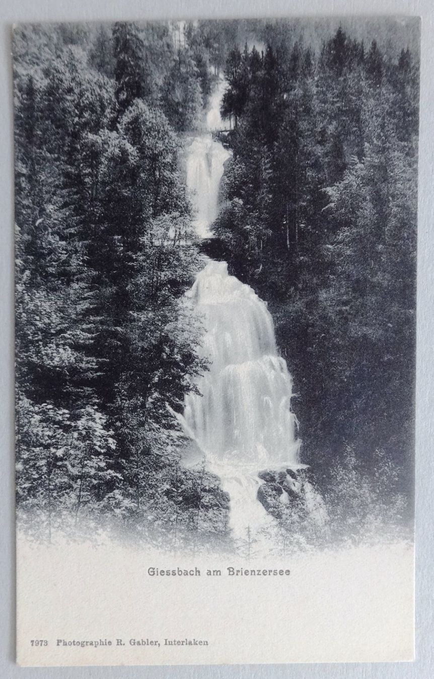 Cartoline postali: Giessbach am Brienzersee – Usato da Fétigny venduto da Billy2miny