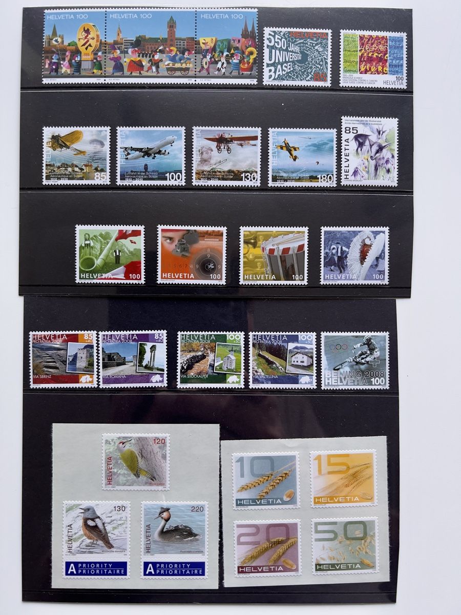 Alle Briefmarken: Frankatur CHF 100.- Postfrisch – Neu (gemäss Beschreibung) aus Glattbrugg von Artos67 2