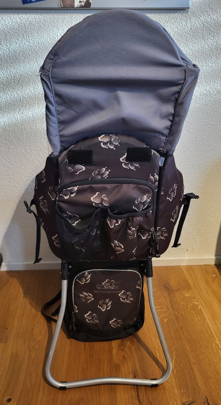 Jack Wolfskin Zaini: Kindertrage Jack Wolfskin AXELA  – Usato da Lützelflüh-Goldbach venduto da Juerg92 4