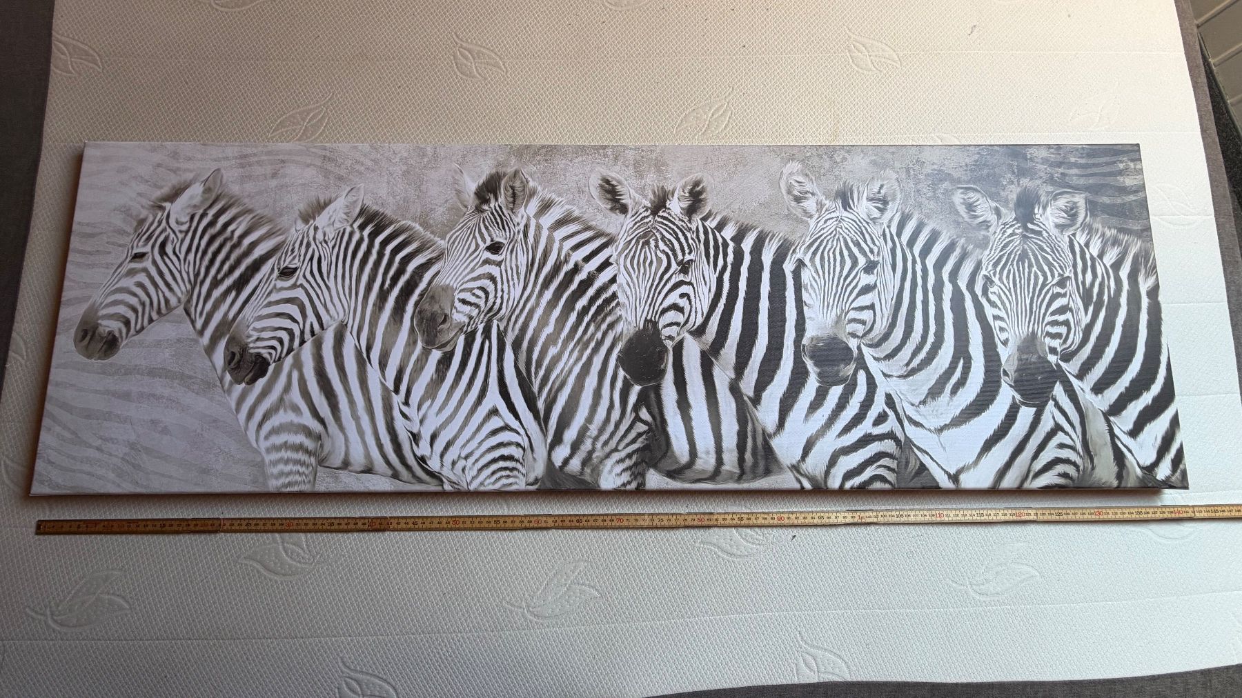 Posters & Illustrations: Leinwandbild Zebras – Neuf (Voir description) à Wohlen AG par eduard.jung
