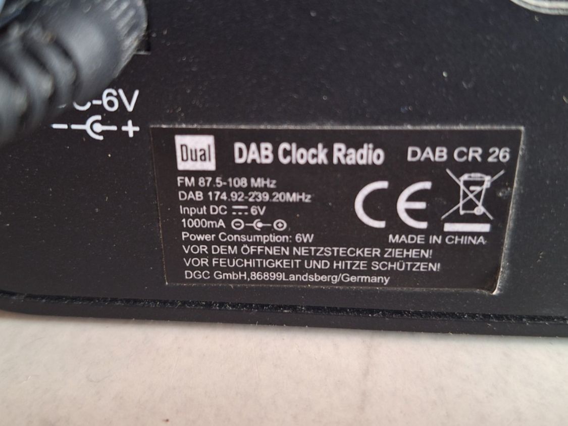 Dual Radios: Dual DAB+ Radiowecker mit Netzteil – Gebraucht aus Huttwil von Kunterbuntli 3