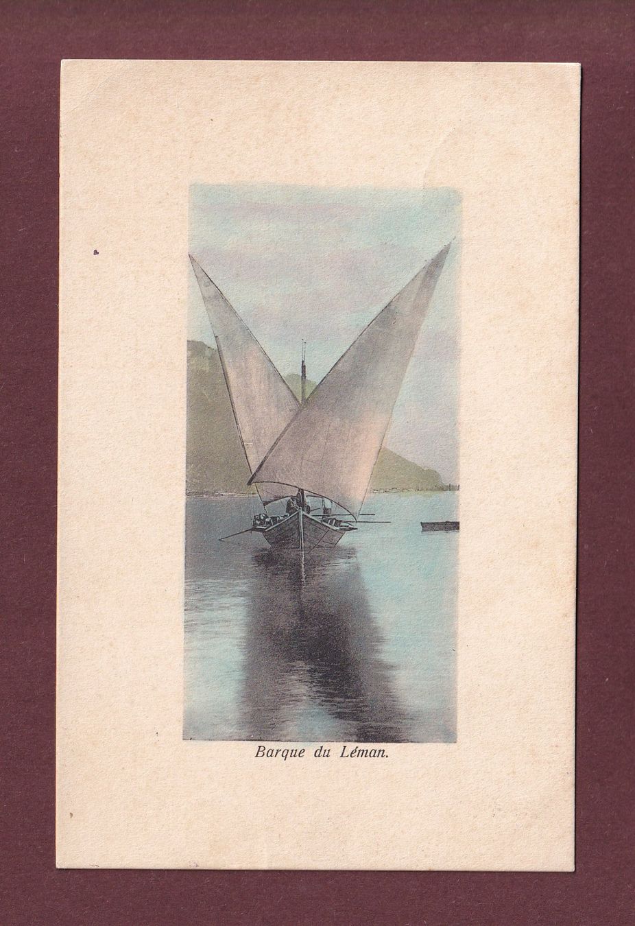 Cartes postales: BARQUE DU LEMAN - 1908 – D'occasion à Pully par nicecards
