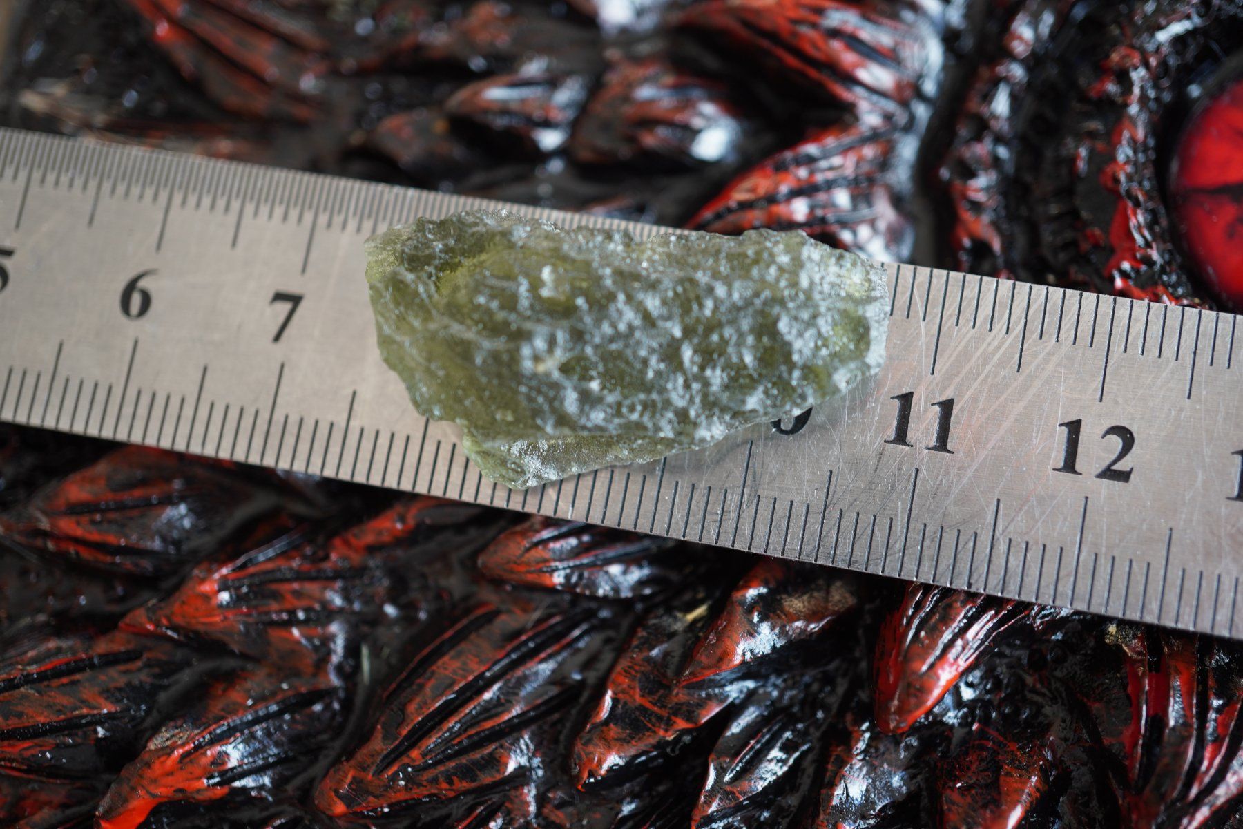 Minerali & Pietre curative: Moldavit    Tektit Grün  3.01g  TOPSTONE – Nuovo (secondo la descrizione) da Eschenbach SG venduto da topstone