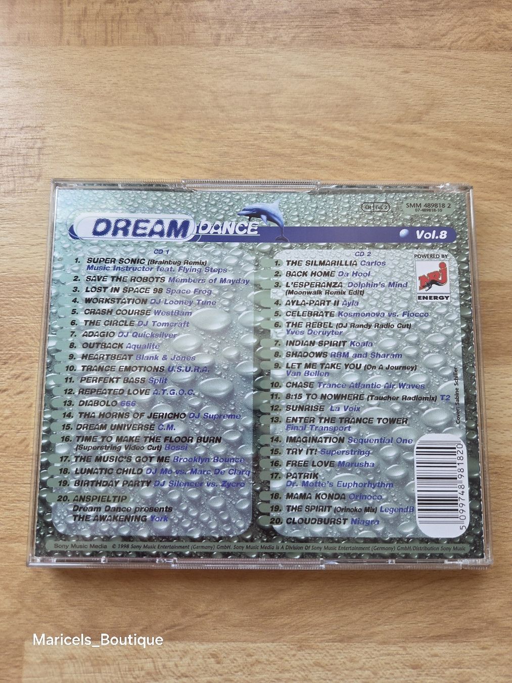 CDs: Dream Dance Vol. 8 CD Compilation Used Condition only CD2 – Gebraucht aus Winterthur von Maricels_Boutique 1