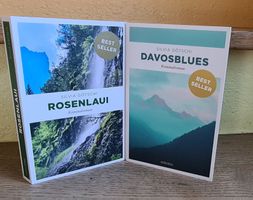 2x Silvia Götschi  Rosenlaui und Davosblues neuwertig