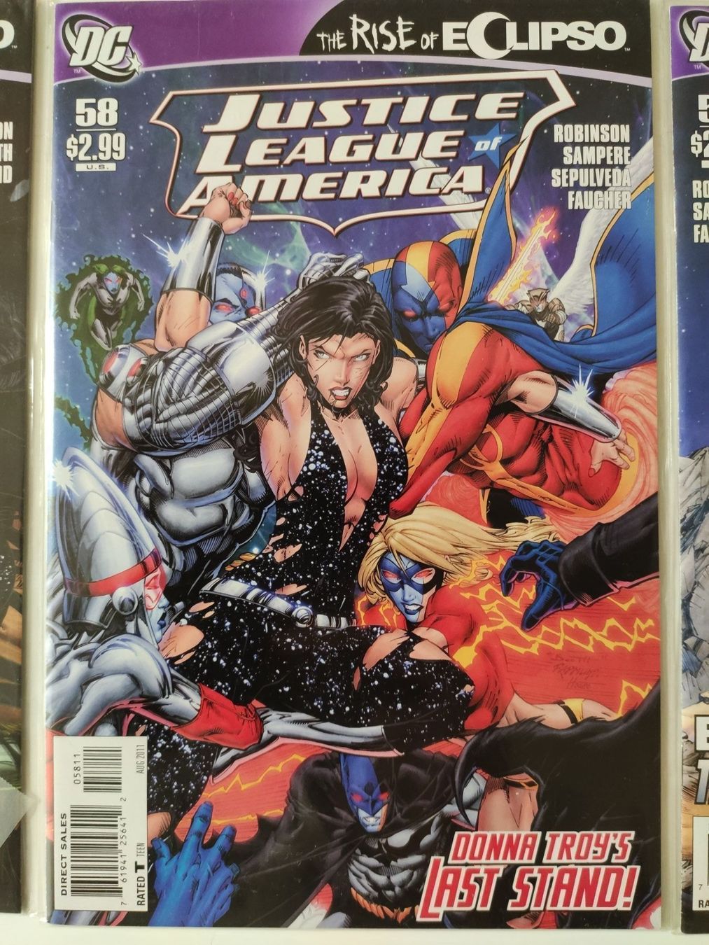 Fumetti: DC Justice League #43,44,57,58,59, 5 comics – Usato da Uster venduto da Vega56 2
